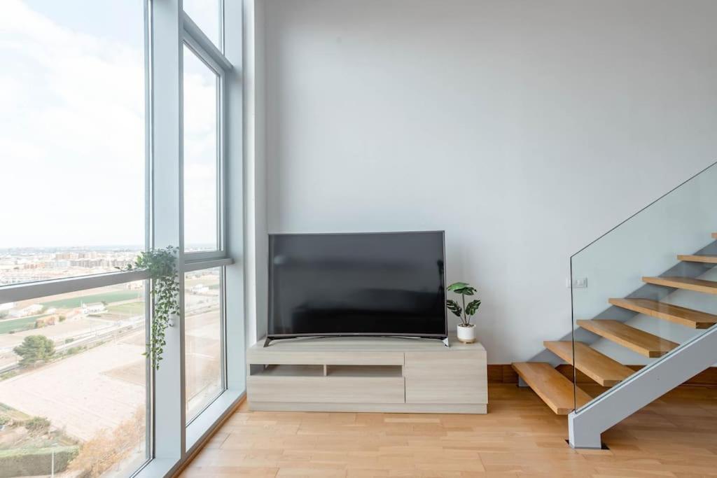 Апартаменты Duplex Loft Apartamento Con Parking Gratis Валенсия Экстерьер фото